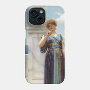 The Engagement Ring by John William Godward Phone Case