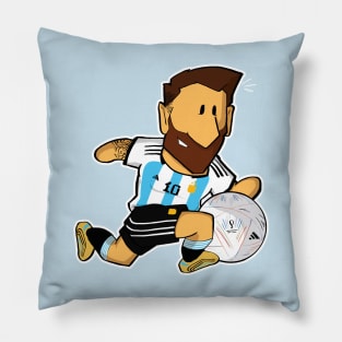 Leo Messi Seleccion Argentina Mundial Qatar 2022 Pillow