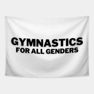 Gymnastics for all gender (black 2) Tapestry