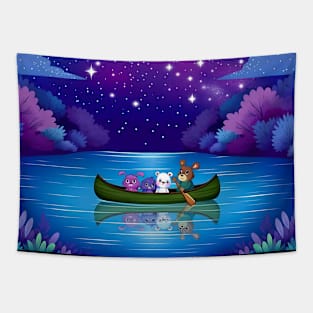 Tillery Lake North Carolina Serenity Captivating Scenic View Tapestry