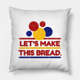 Wonder Bread / Retro Design Style Pillow