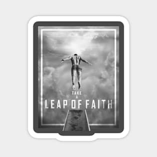 Leap Of Faith Magnet