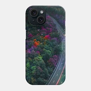 Taking the road of magic Phone Case