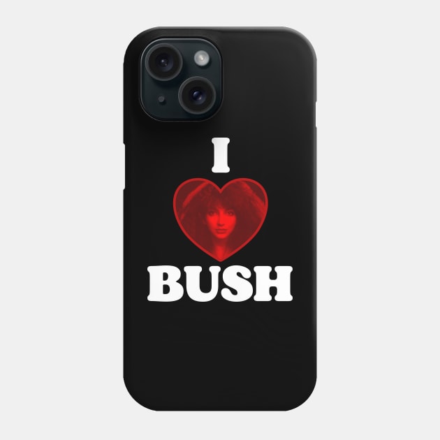 I Heart Kate Bush Phone Case by darklordpug