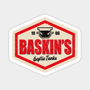 Baskins septic tanks Magnet