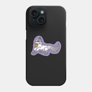 Halloween Cat (Siamese/tabby mix) Phone Case