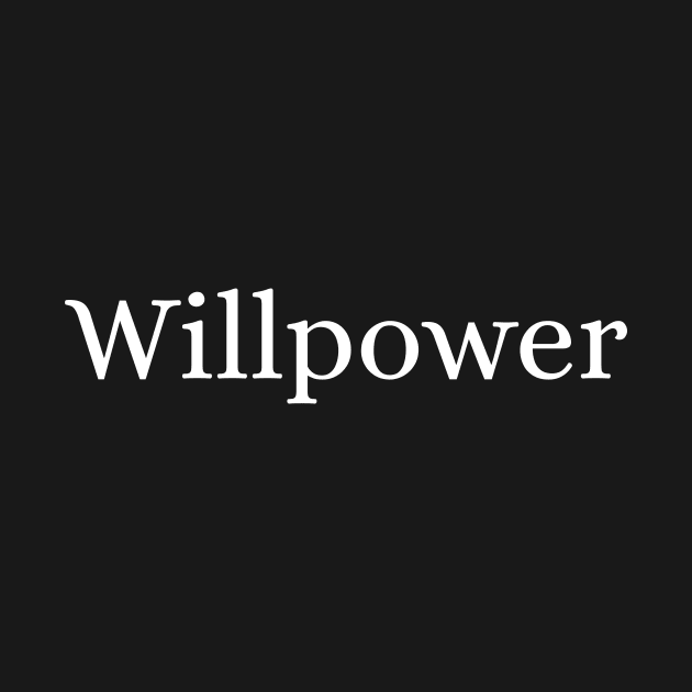 Willpower by Des