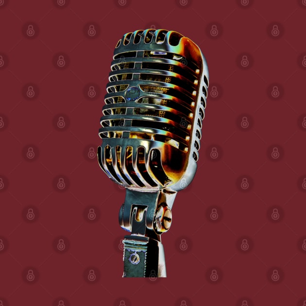 Vintage Microphone by fulya