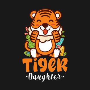 Tiger Daughter - Cute Girls Tiger Cub T-Shirt