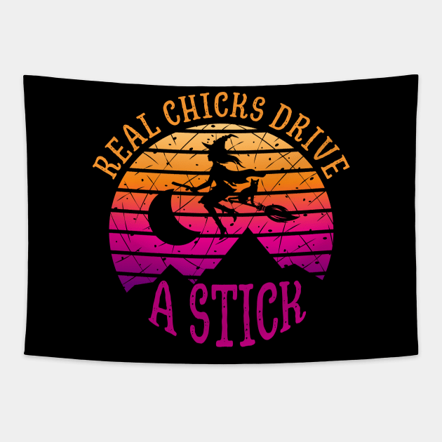 Real chicks drive a stick! Tapestry by Myartstor 