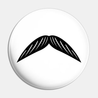 Moustache Pin