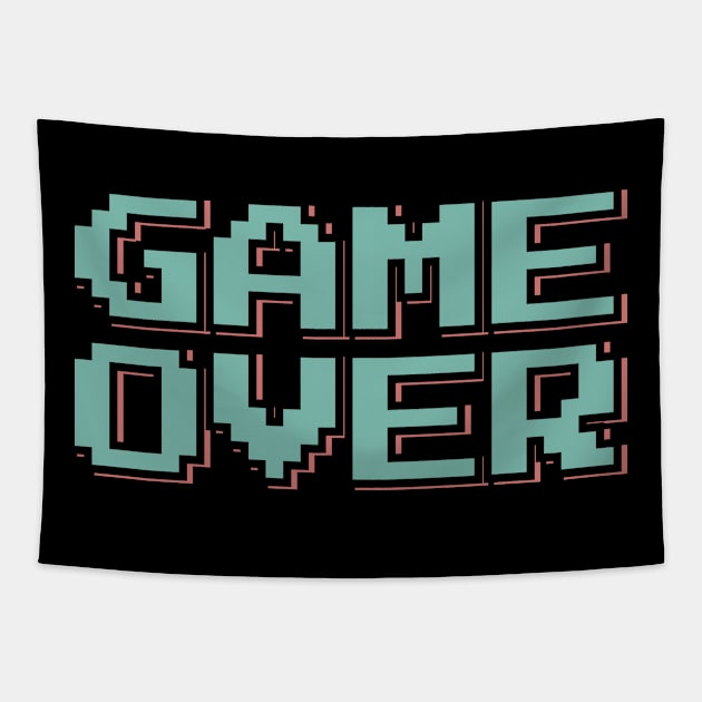 Game Over Tapestry by ardp13