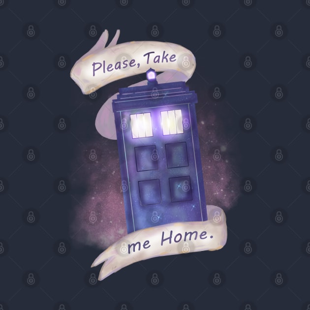 Doctor who Tardis by Rosbel