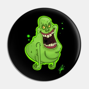 Slimer (Small) Pin