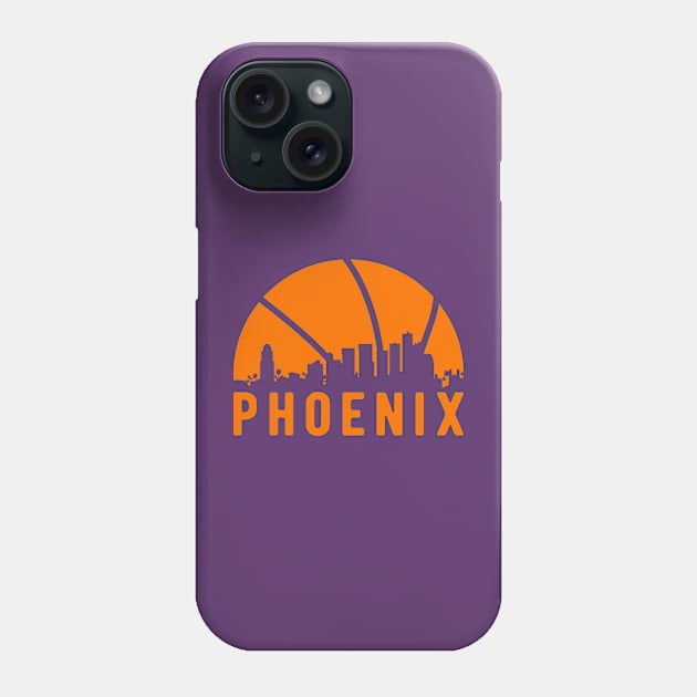 Phoenix Basketball B-Ball City Arizona State Phone Case by kevenwal