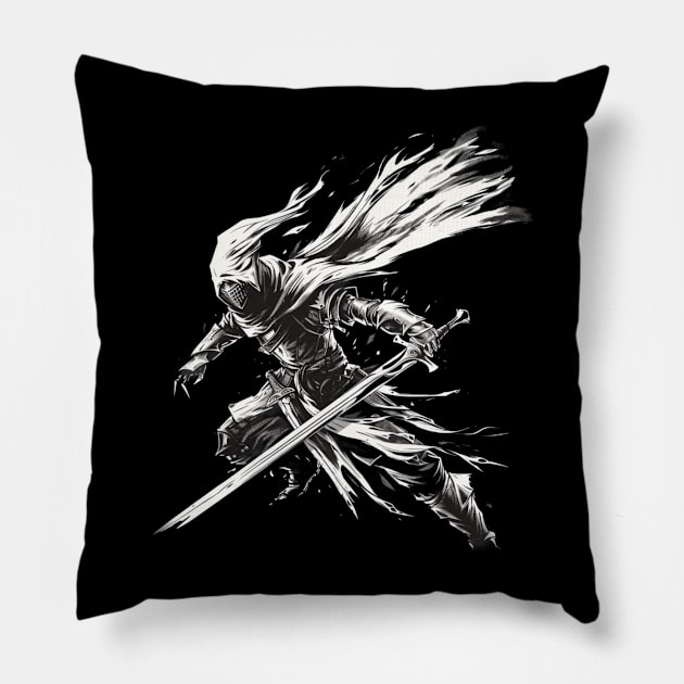 Dark Soul Chronicles Tales of the Brave Pillow by Chibi Monster