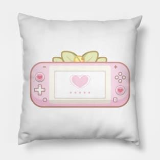 Cute Cozy Pink Light Gaming Console Pillow