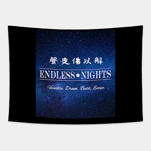 Endless Nights V2 Outer Space Art Tapestry by OwnTheAvenue