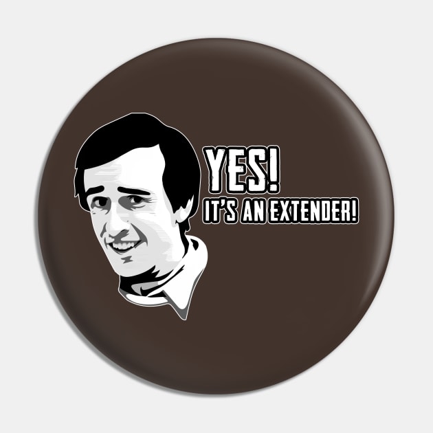 Alan Partridge Extender Quote Pin by Nova5