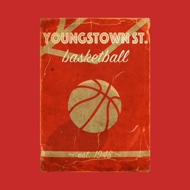 COVER SPORT - YOUNGSTOWN ST BASKETBALL EST 1948 by FALORI