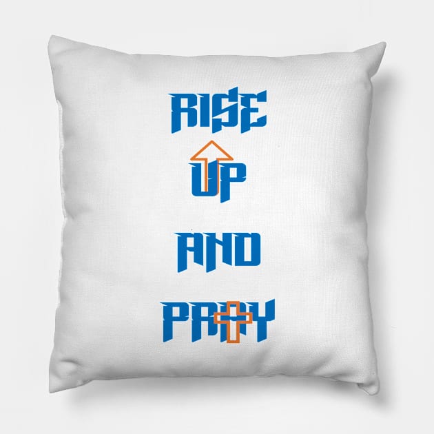 Rise up and Pray Pillow by Project Send-A-Heart