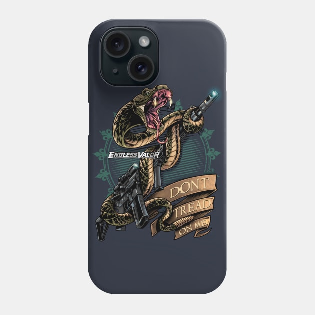 Snake and Rifle Phone Case by FlylandDesigns