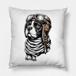 Aviator Pup: The Sky's The Limit Pillow