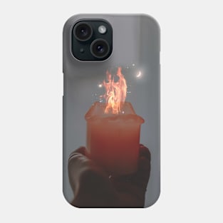 little light becomes fire Phone Case