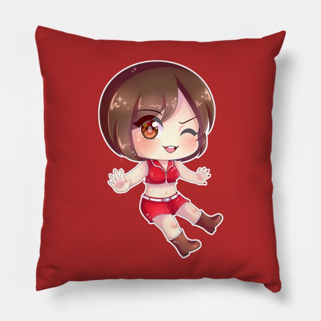 VOCALOID Meiko chibi Pillow by Nadi-chan16