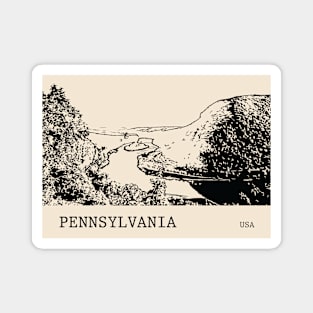 Pennsylvania USA Magnet