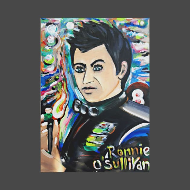 Snooker player Ronnie O'Sullivan by dobriarto