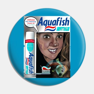 Pukey products 52 "Aquafish" Pin