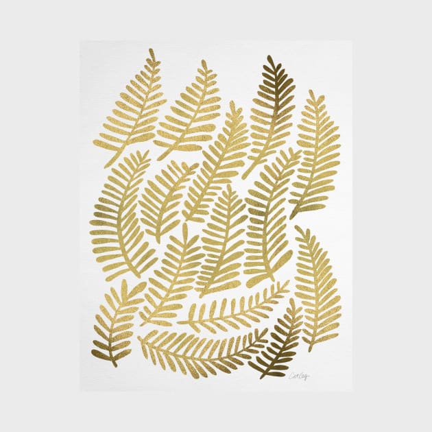 fronds gold by CatCoq