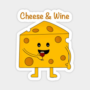 Wine & Cheese Magnet