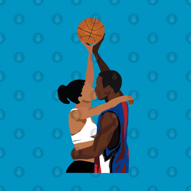 Love and Basketball hip hop by sillhoutelek