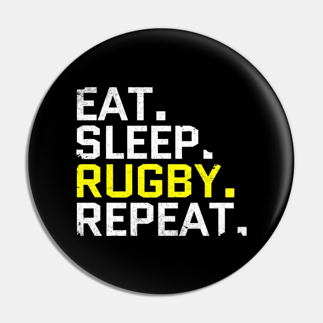 rugby Pin by Mandala Project