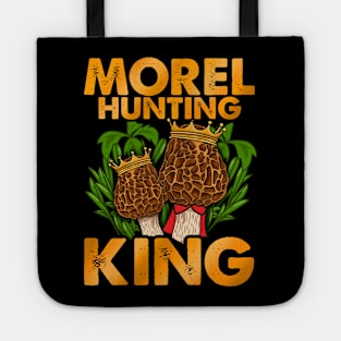 Morel Mushroom Hunting King product for fungi lovers Tote