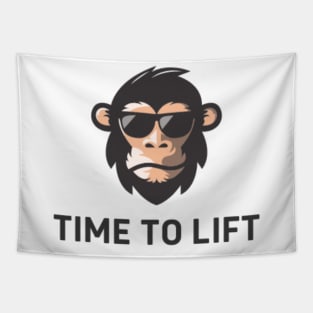 Time to Lift Fitness Apparel Tapestry