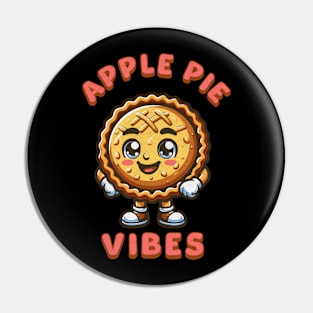 Apple Pie Vibes - Cute Autumn Dessert Pin