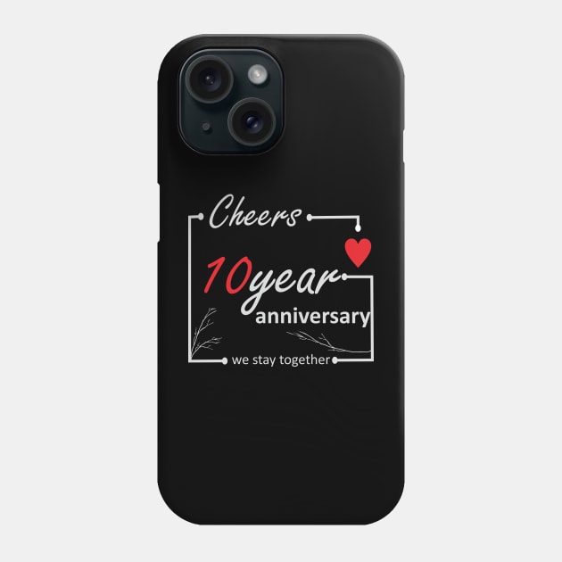 10 Year Anniversary (L) Phone Case by ezhar.v.b