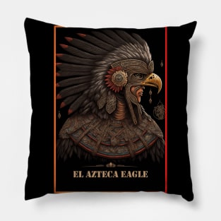 El Azteca Eagle Warriors Mexico - Aztec Knights Pillow