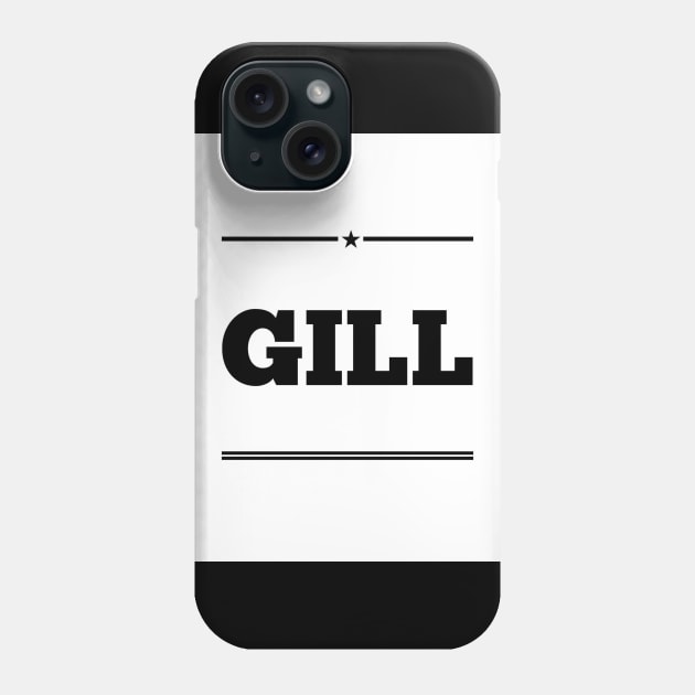 Gill is the name of a Jatt Tribe of Northern India and Pakistan Phone Case by PUTTJATTDA