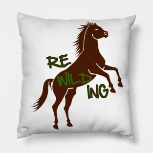 Rewilding Wild Horse Pillow