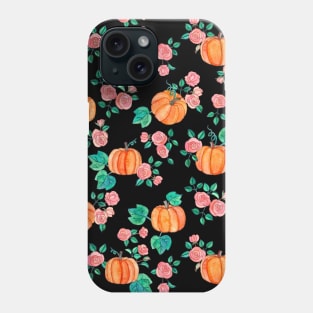 Pumpkins and Roses Phone Case