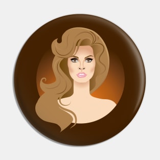 Raquel Welch Pin