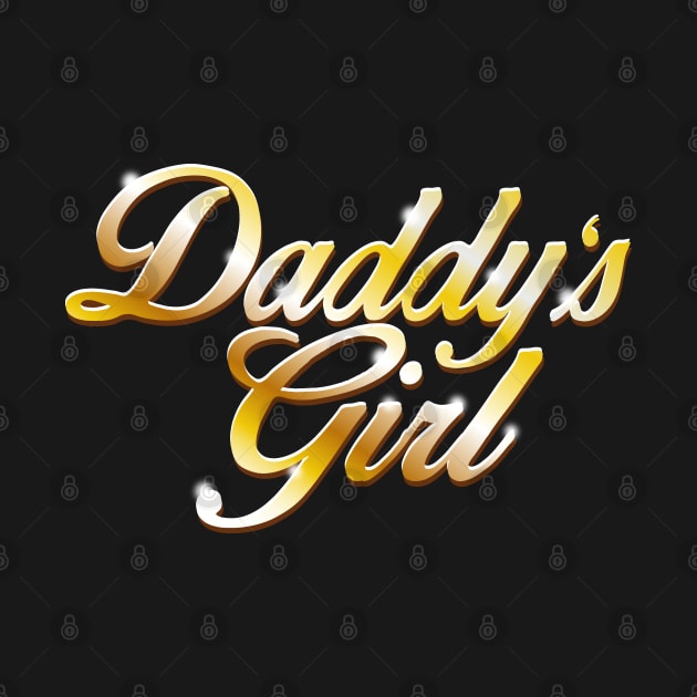 Daddy's Girl  - Gold version by Illustratorator