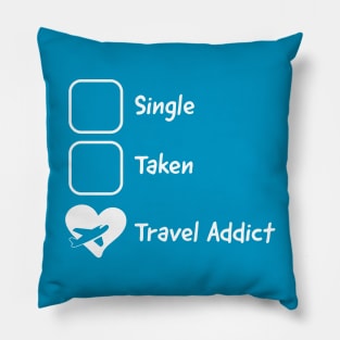 Travel Addict Pillow