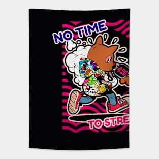 no time to stress dog lover Tapestry