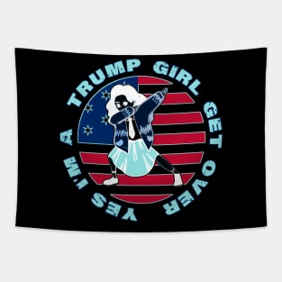 the trump girl Tapestry