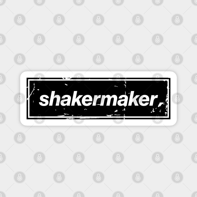 Shakermaker - The Mancunian Indie Anthem Black Magnet by Butter Creative